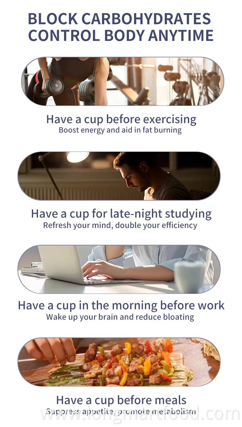 Weight Loss Slimming Light Burning Fat Citrus Fruit and Vegetable Coffee Solid Beverage Instant Coffee